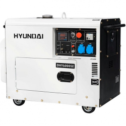 электрогенератор hyundai dhy6000e